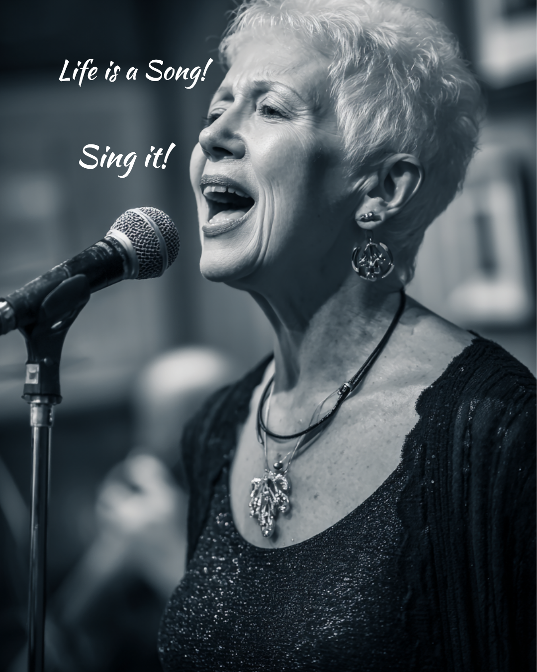 Portrait Series No. 8 — Vintage Vocalist